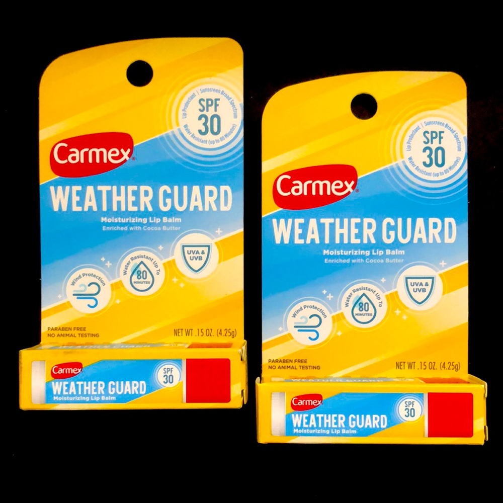 Carmen Weather Guard SPF 30 Moisturizing Lip Balm Set of 2!